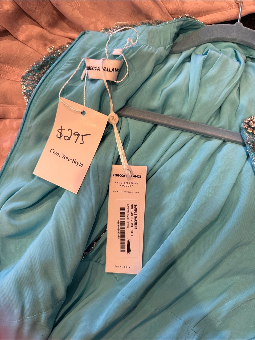 Rebecca Vallance Emerald Green Midi Dress - Picture 2 of 3